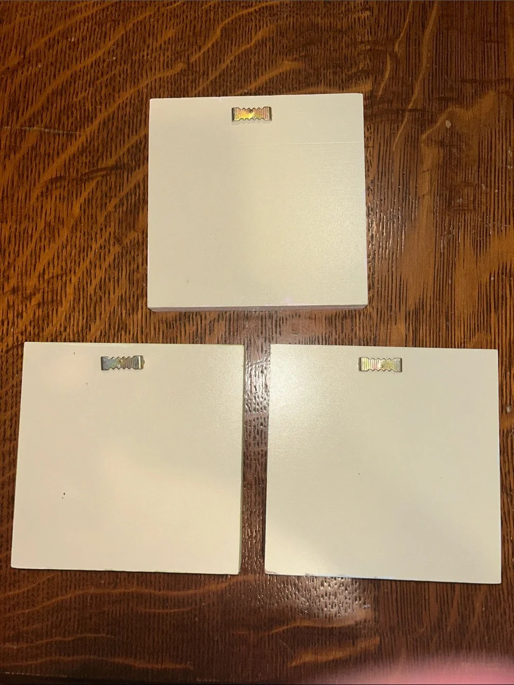 Set of 3 Pastel Bathroom Reminder Wall Signs - Comb Hair, Brush Teeth, Wash Face